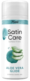 Gillette Venus Satin Care Sensitive gel na holení 75 ml