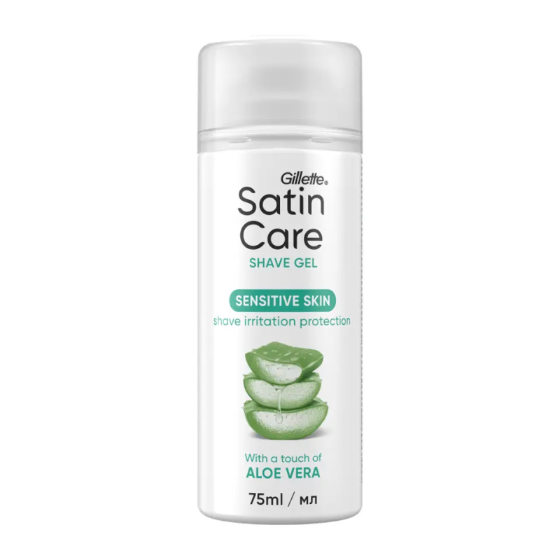 Gillette Venus Satin Care Sensitive gel na holení 75 ml