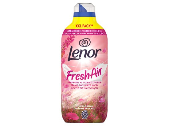 LENOR Fresh Air Pink Blossom Aviváž 86 praní 1,204 l