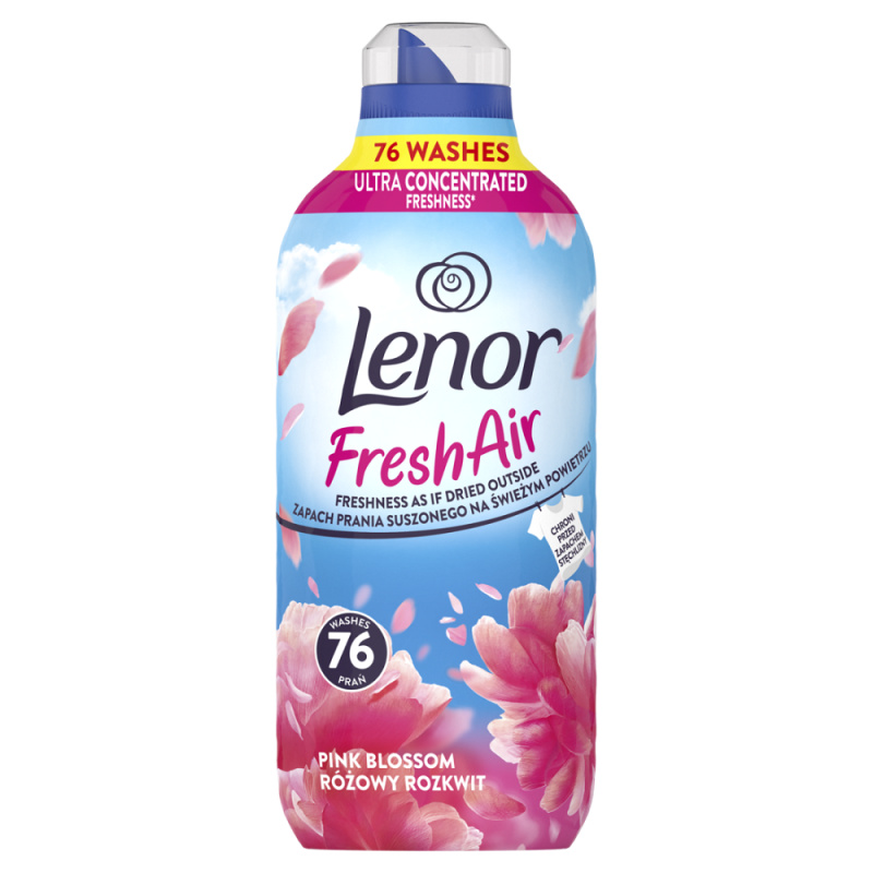 LENOR Fresh Air Pink Blossom Aviváž 76 praní 1064 ml