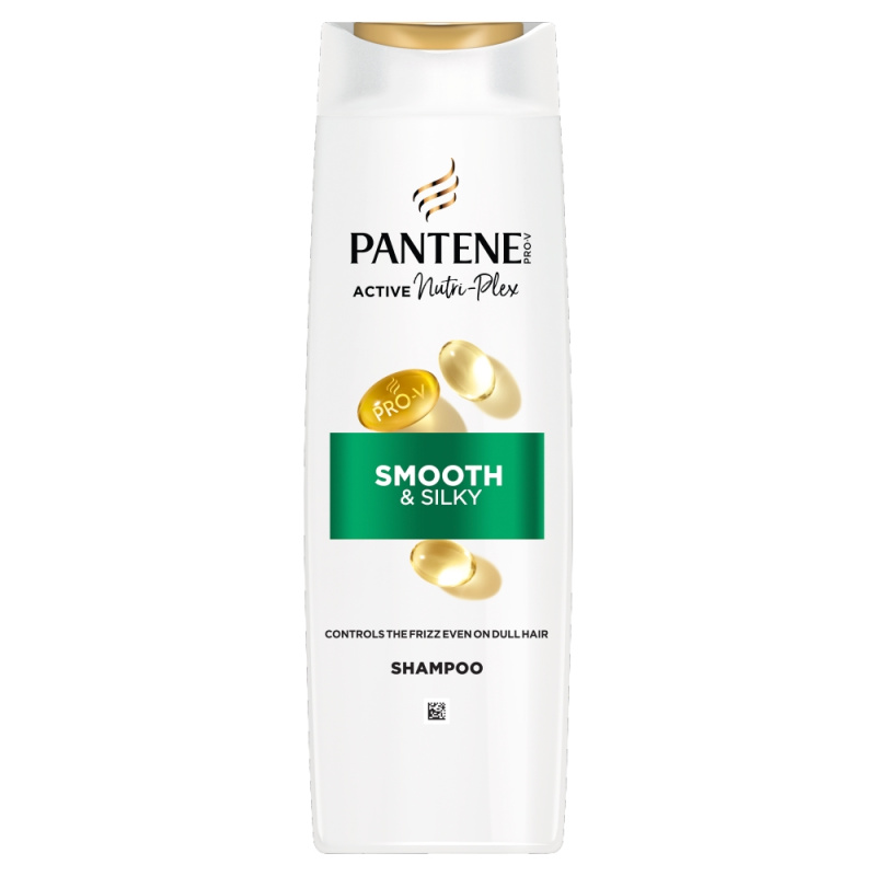 Pantene Pro-V Active Nutri Plex Smooth & Silky hydratační šampon pro lesk a hebkost vlasů 400 ml