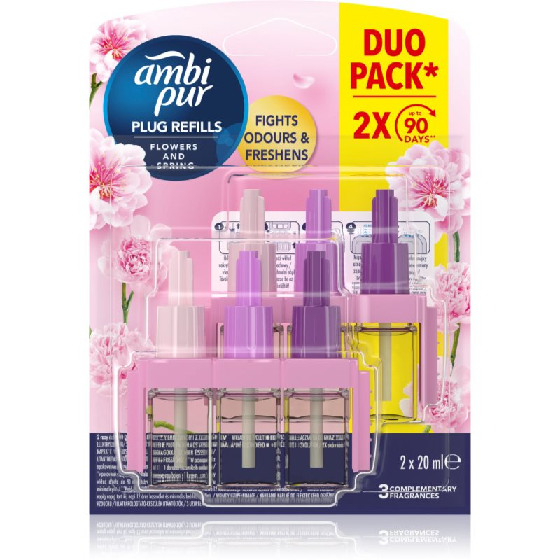 AmbiPur 3volution Flowers&Spring náhradní náplň 2x20 ml