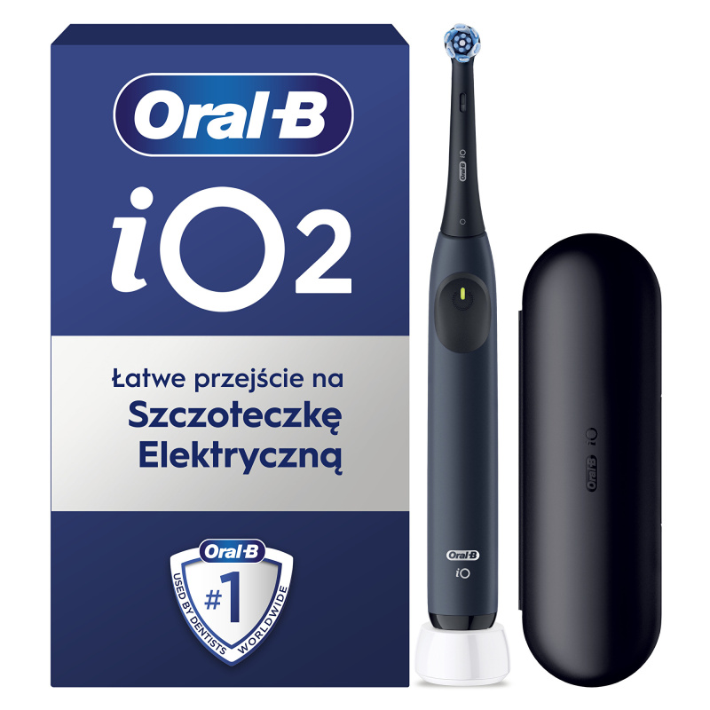 Oral-B elektrický kartáček iO 2 Blue s cestovním pouzdrem