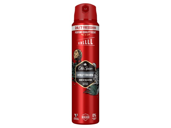 Old Spice Wolfthorn deodorant ve spreji pro muže 250 ml