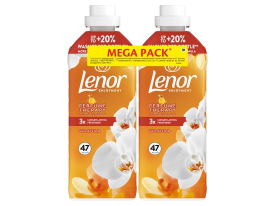 LENOR Gold Orchid Aviváž 94 praní 2 x 987 ml