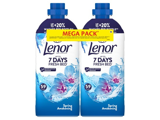 LENOR Spring Aviváž 118 praní 2 x 1239 ml