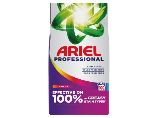 Prací prášek Ariel Professional-  Color, 100 pracích dávek