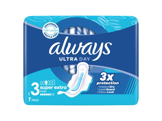 Always vložky (7ks/fol) Ultra SuperExtra