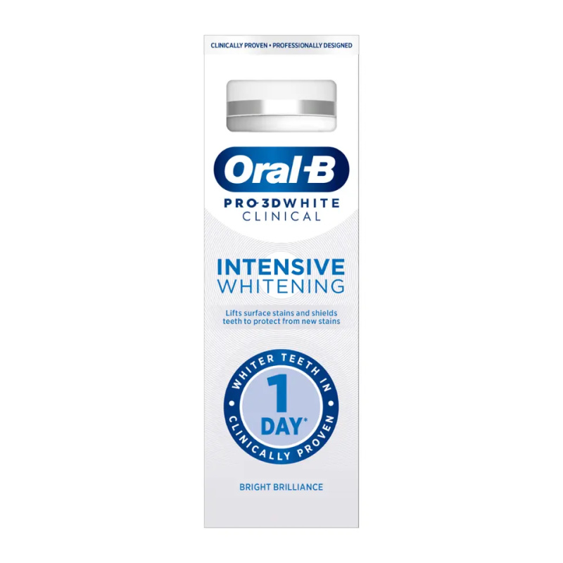 Oral B Pro-3D White Intensive Whitening intenzivní bělicí zubní pasta Bright Brilliance 75 ml