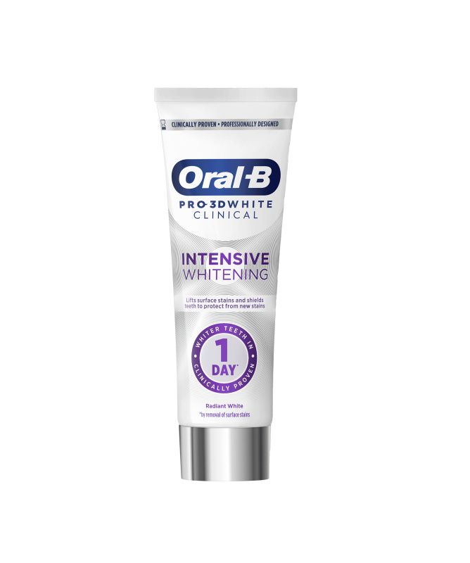 Oral B Pro-3D White Intensive Whitening intenzivní bělicí zubní pasta Radiant White 75 ml