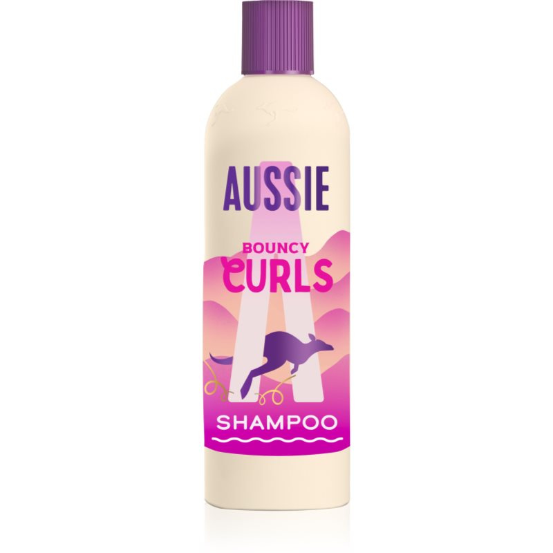Aussie Bouncy Curls intenzivně hydratační šampon pro vlnité a kudrnaté vlasy 300 ml