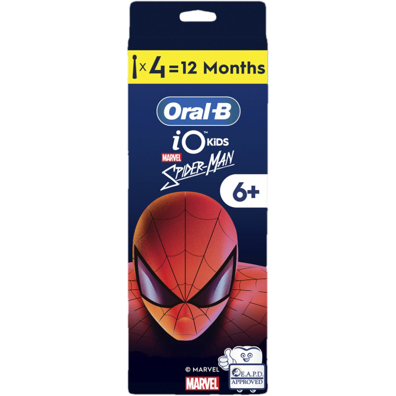 Oral-B iO Kids 6+ Spiderman náhradní hlavice 4 ks