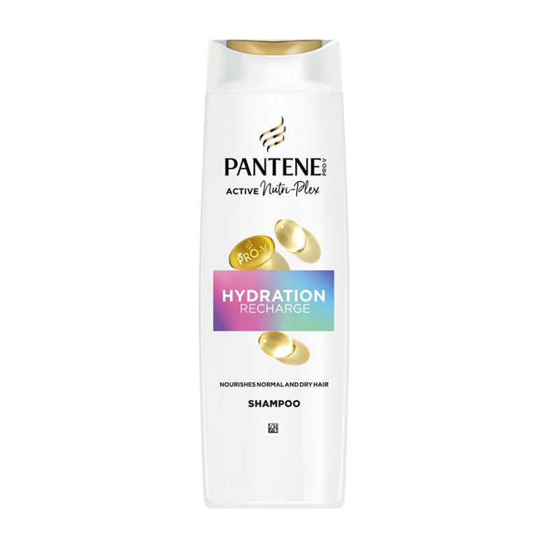 Pantene Pro-V Active Nutri Plex Hydration Recharge vyživující šampon pro obnovu a posílení vlasů 400 ml