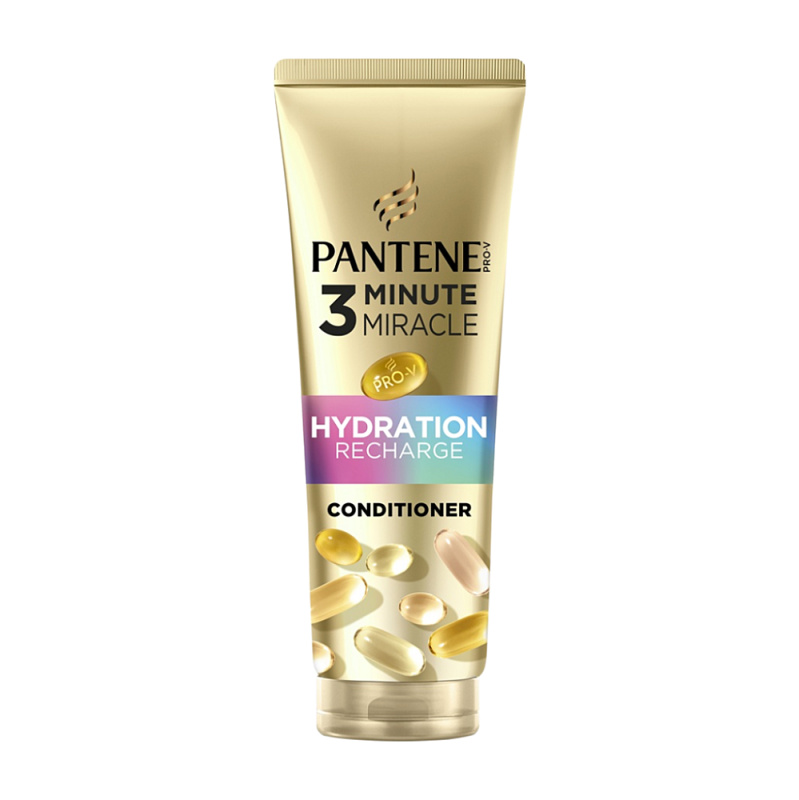 Pantene 3 Minute Miracle Hydration Recharge intenzivní kondicionér pro velmi suché vlasy 220 ml