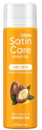 Satin Care gel 200ml ArganOil