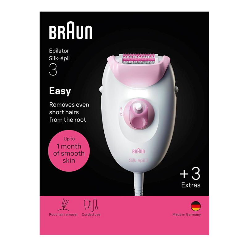 Braun Silk-épil 3 3-033 epilátor 1 ks