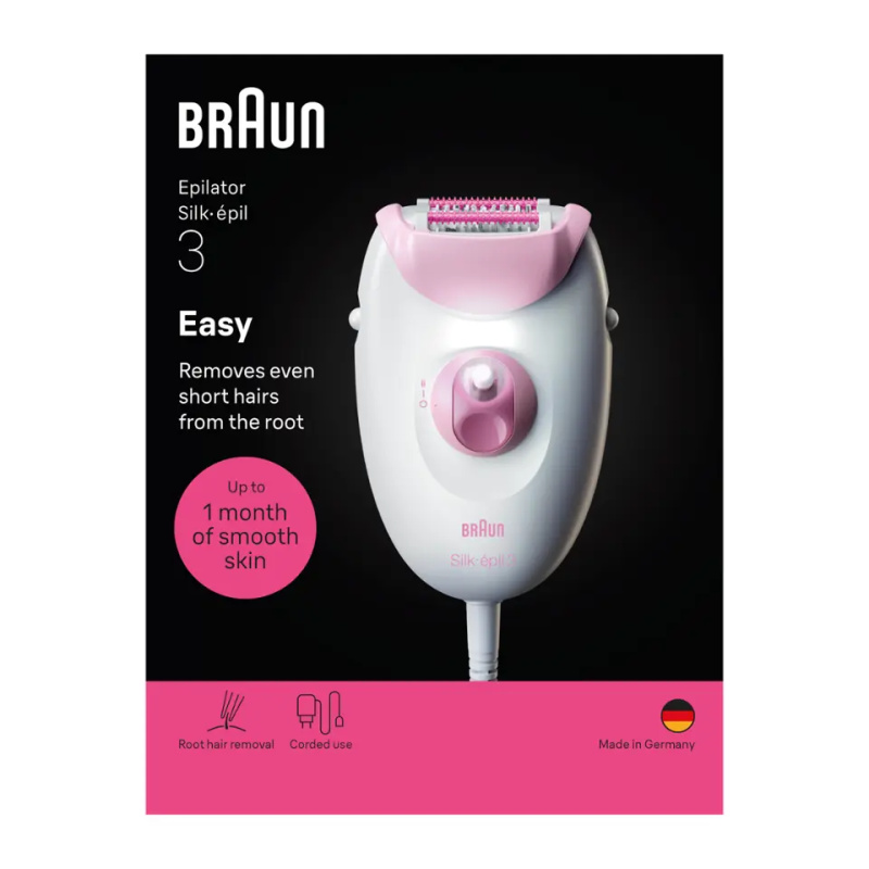 Braun Silk-épil 3 3-000 epilátor 1 ks