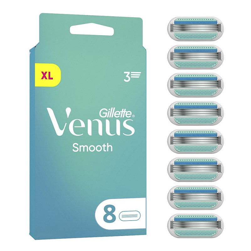 Gillette Venus Dámské holicí hlavice Smooth 8 ks