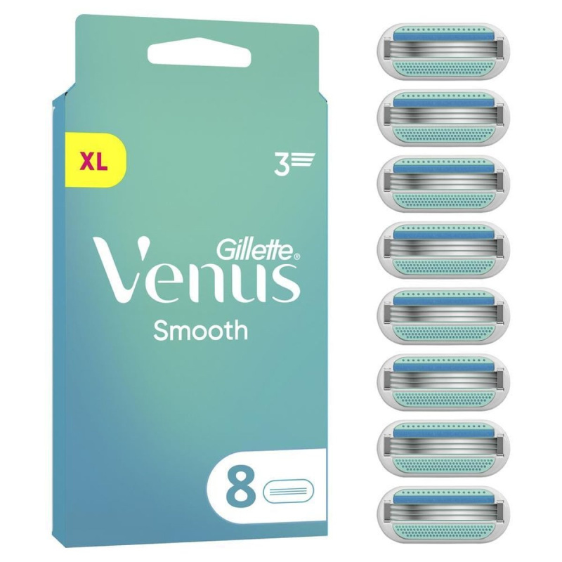 Gillette Venus Dámské holicí hlavice Smooth 8 ks