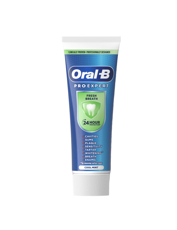 Oral B Pro-Expert Fresh Breath zubní pasta pro svěží dech Cool Mint 75 ml