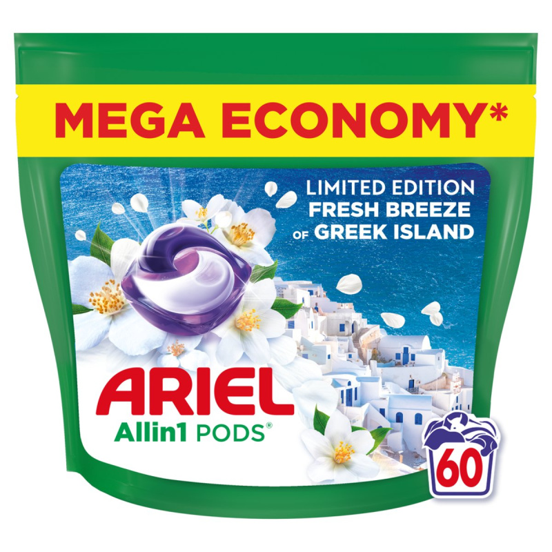 Ariel All-in-1 Fresh Breeze Of Greek Island kapsle na praní
