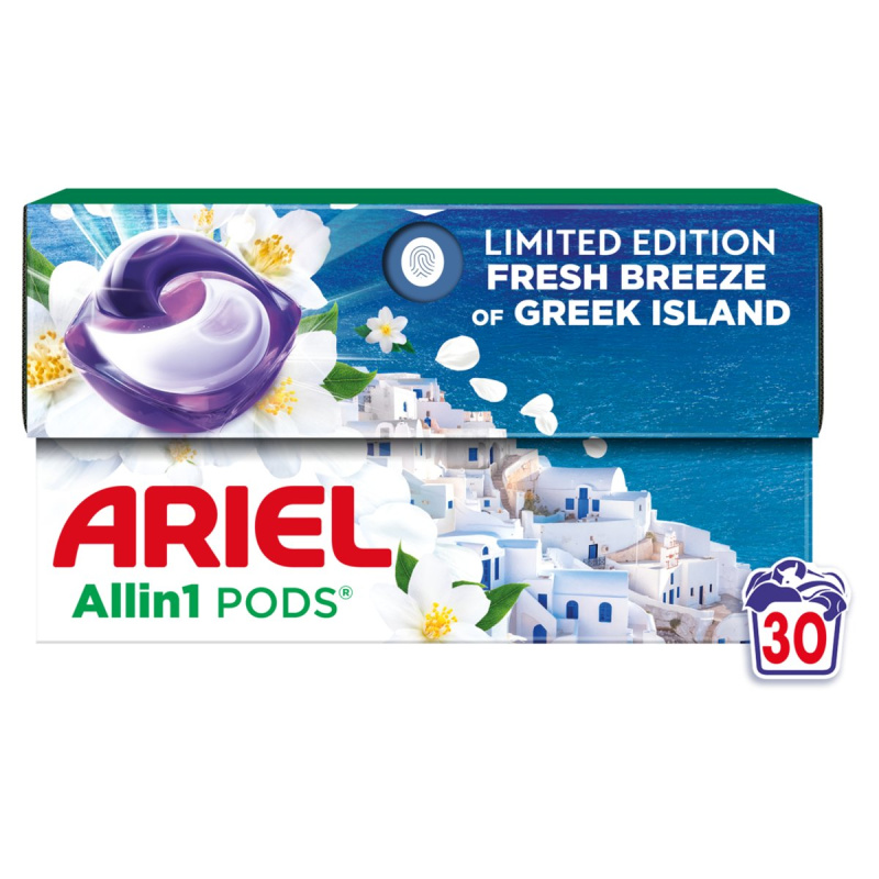 Ariel All-in-1 Fresh Breeze Of Greek Island kapsle na praní