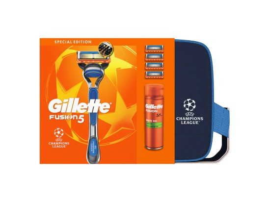 Gillette Fusion5 Champions League Special Edition dárková sada pro muže