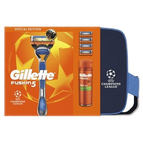 Gillette Fusion5 Champions League Special Edition dárková sada pro muže
