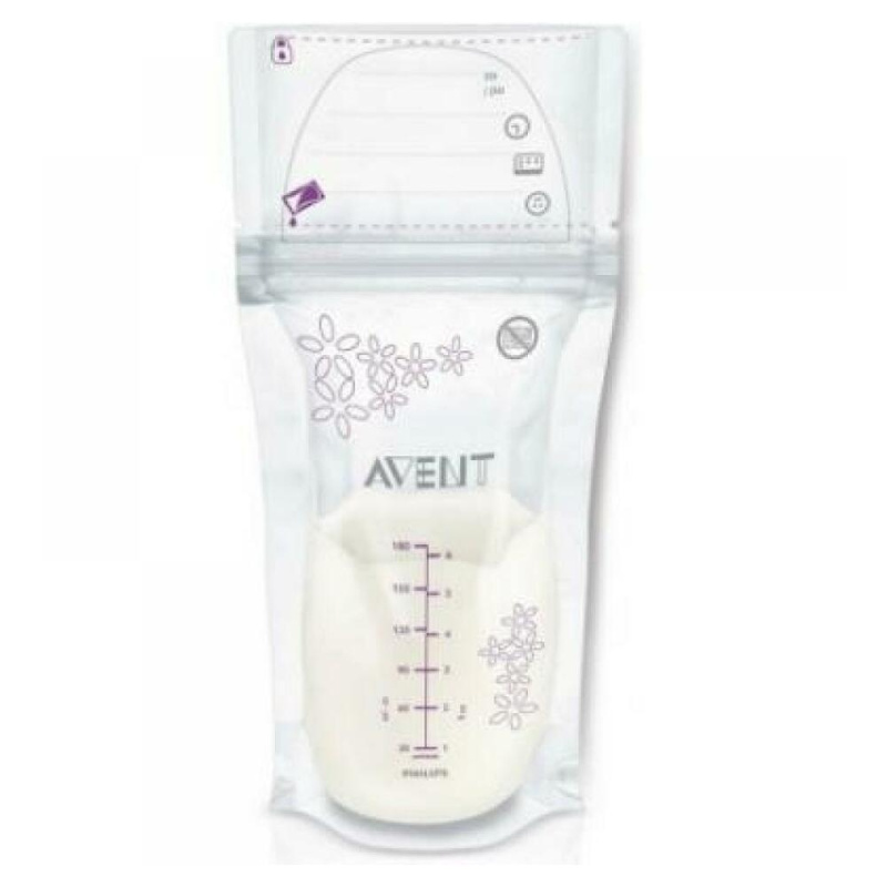 AVENT Sáčky na mateřské mléko 180 ml 25 ks