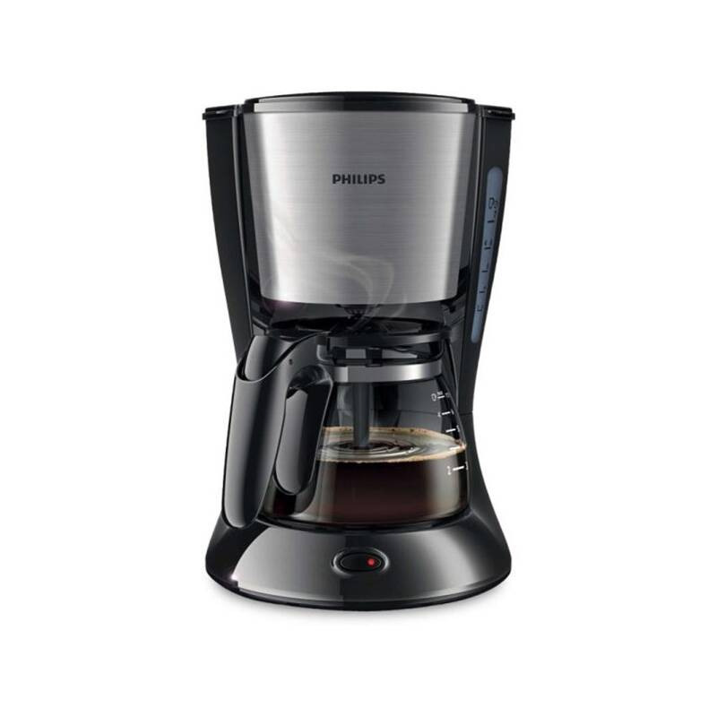 Kávovar na překapávanou kávu Philips HD7435/20 / 700 W / 0,6 l / Drip Stop / černá/stříbrná Varianta: ivi2