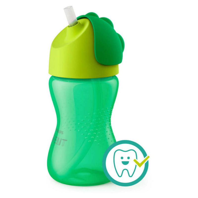 AVENT Hrneček s ohebným brčkem 300 ml Bendy chlapec