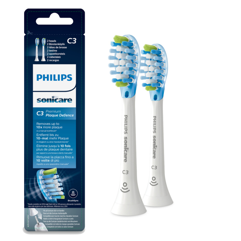 Philips Sonicare Premium Plaque Defence Standard HX9042/17 náhradní hlavice pro zubní kartáček 2 ks
