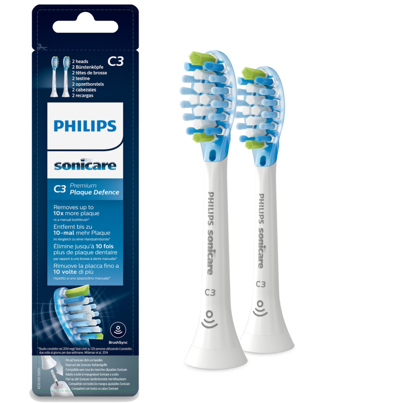 Philips Sonicare Premium Plaque Defence Standard HX9042/17 náhradní hlavice pro zubní kartáček 2 ks