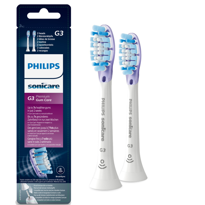 Philips Sonicare Premium Gum Care Standard HX9052/17 náhradní hlavice pro zubní kartáček White 2 ks