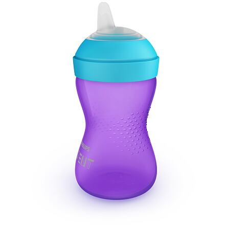 AVENT Hrneček Grippy 300 ml jemná hubička dívka