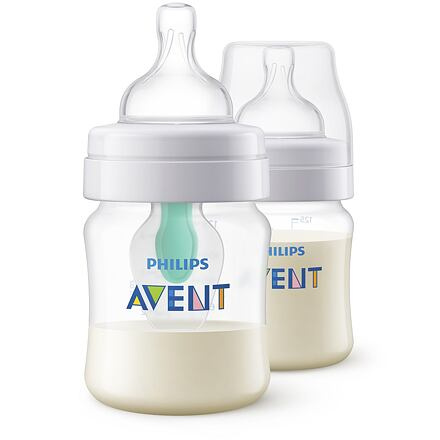 AVENT Láhev Anti-colic 125 ml s ventilem AirFree, 2 ks
