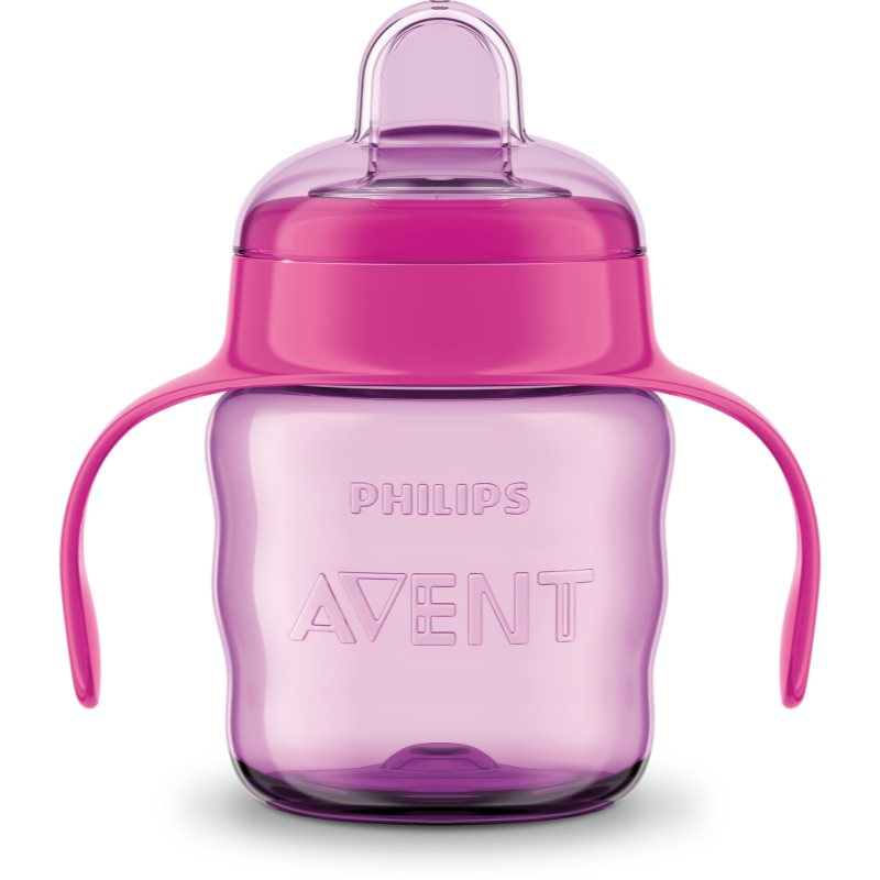 AVENT Hrneček pro první doušky Classic 200 ml s držadly dívka