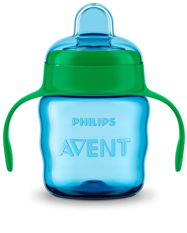 AVENT Hrneček pro první doušky Classic 200 ml s držadly chlapec