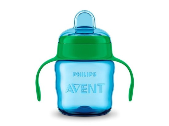 AVENT Hrneček pro první doušky Classic 200 ml s držadly chlapec