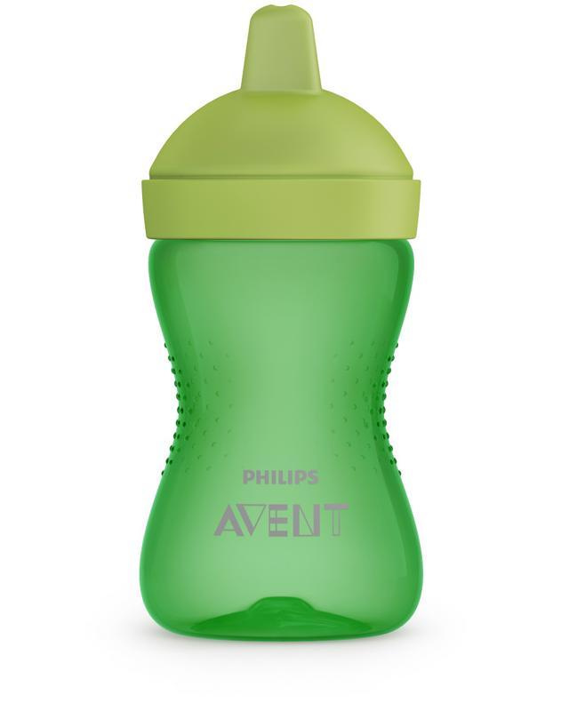 AVENT Hrneček Grippy 300 ml tvrdá hubička chlapec