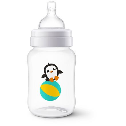 Philips AVENT Láhev Anti-colic 260 ml, tučňák