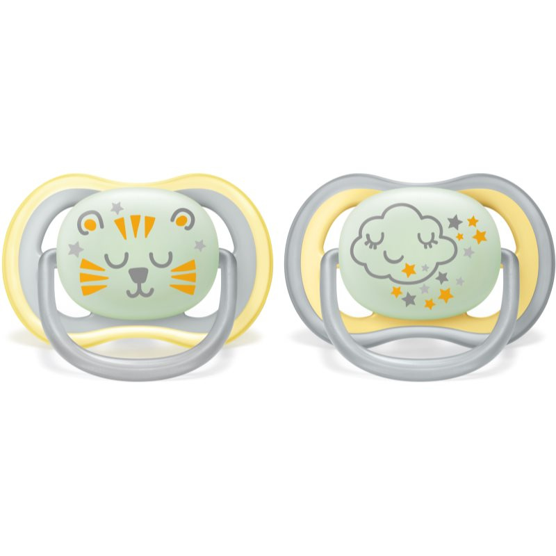 Philips AVENT Šidítko Ultra air noční 18m+, 2 ks
