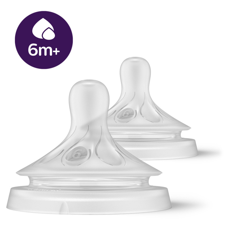 Philips AVENT Savička Natural Response 6 na kaši 6m+, 2 ks
