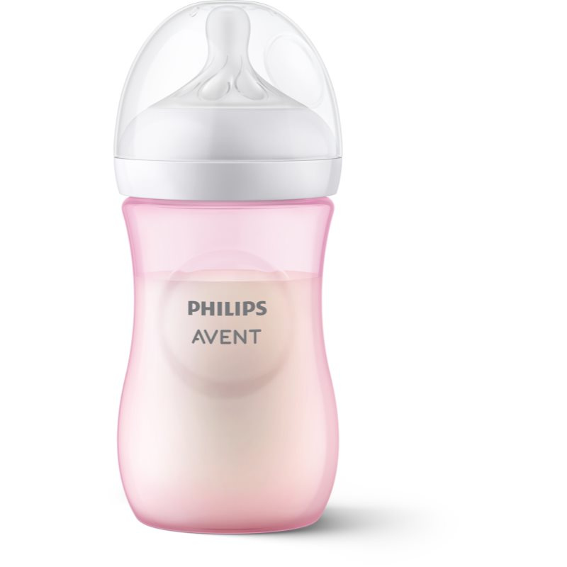Philips AVENT Láhev Natural Response 260 ml, 1m+, růžová