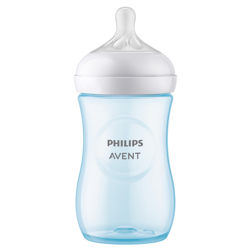 Philips AVENT Láhev Natural Response 260 ml, 1m+, modrá