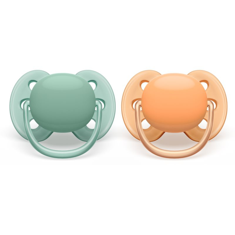 Philips AVENT Šidítko Ultrasoft Premium neutral 0-6m, 2 ks