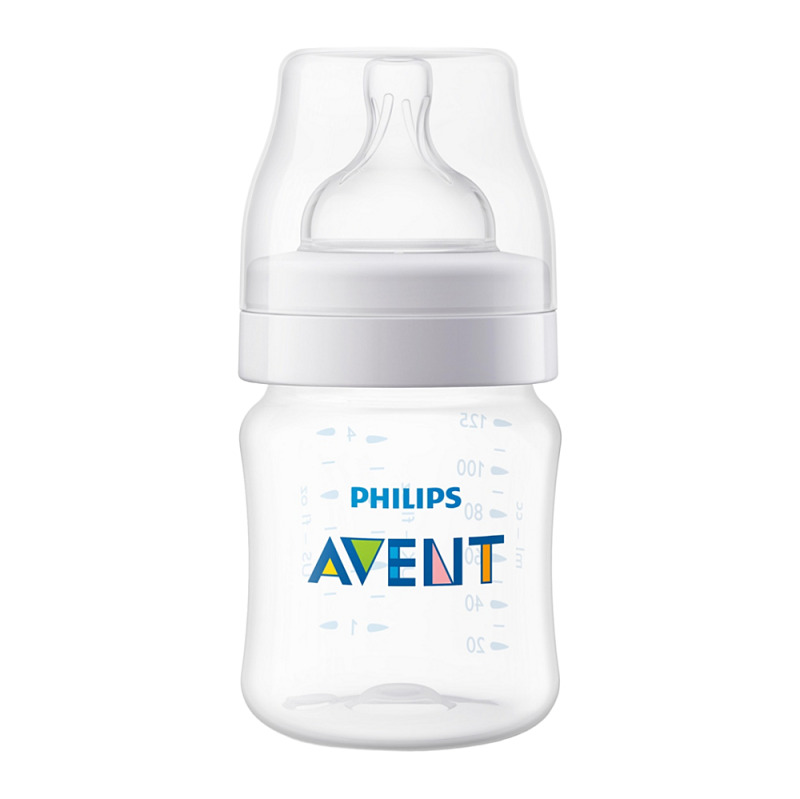 Philips Avent Anti-colic SCY100/01 kojenecká láhev anti-colic 0 m+ 125 ml