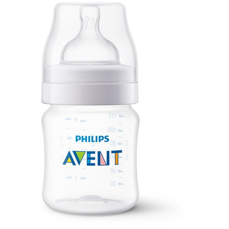 Philips Avent Anti-colic SCY100/01 kojenecká láhev anti-colic 0 m+ 125 ml