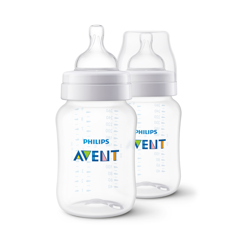 Philips Avent Anti-colic SCY103/02 kojenecká láhev anti-colic 1 m+ 2x260 ml