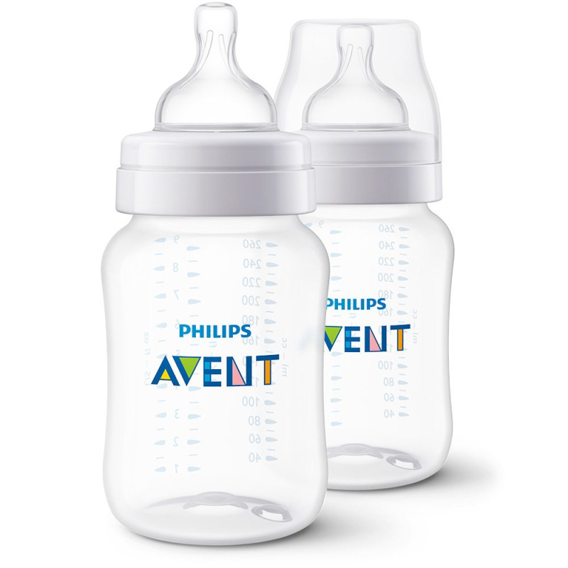 Philips Avent Anti-colic SCY103/02 kojenecká láhev anti-colic 1 m+ 2x260 ml